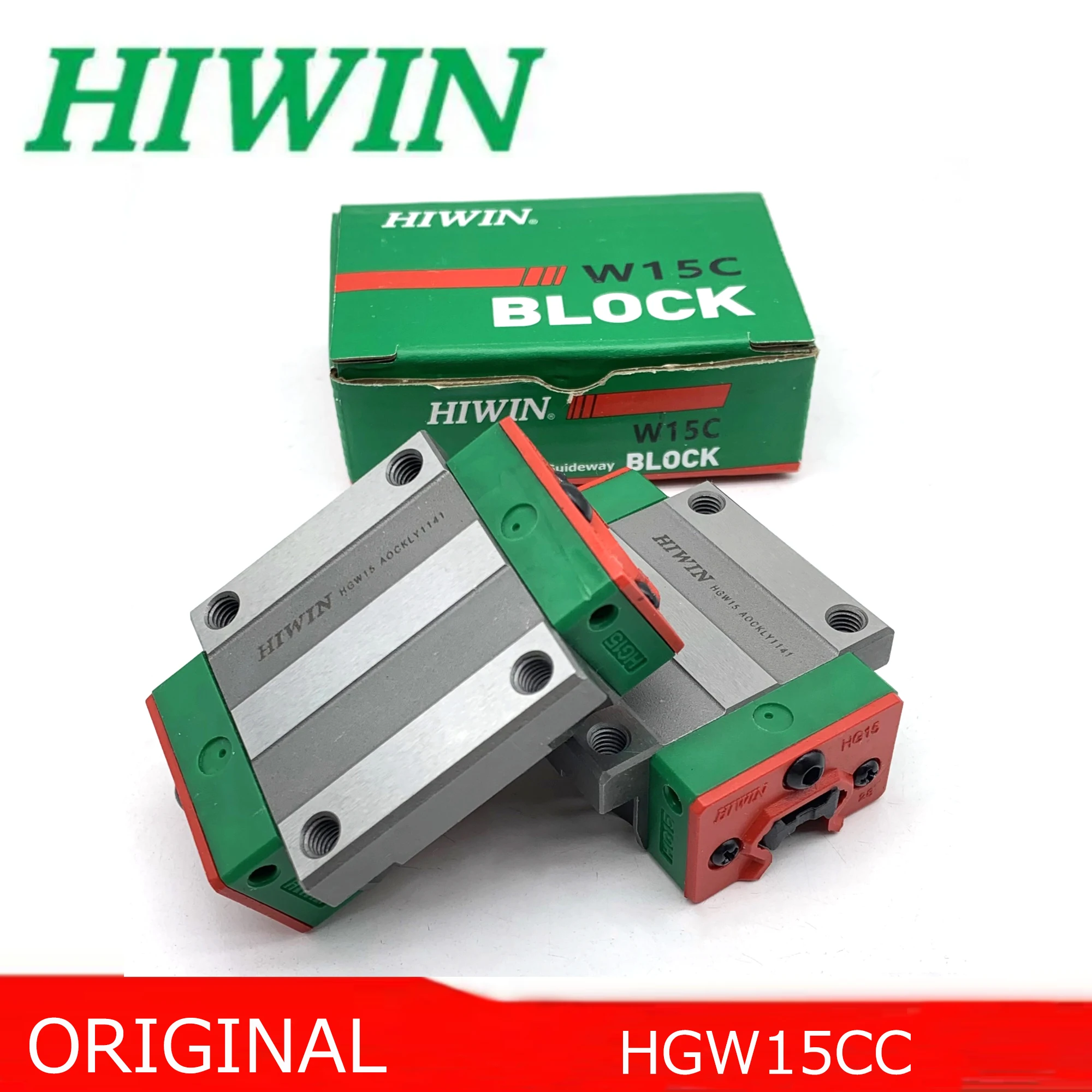 

HIWIN linear guide HGW15C HGW15CA HGW15CC rails for 3D Printer CNC Actuator Spindle Guides for Robot Lathe Shaft Ball screw