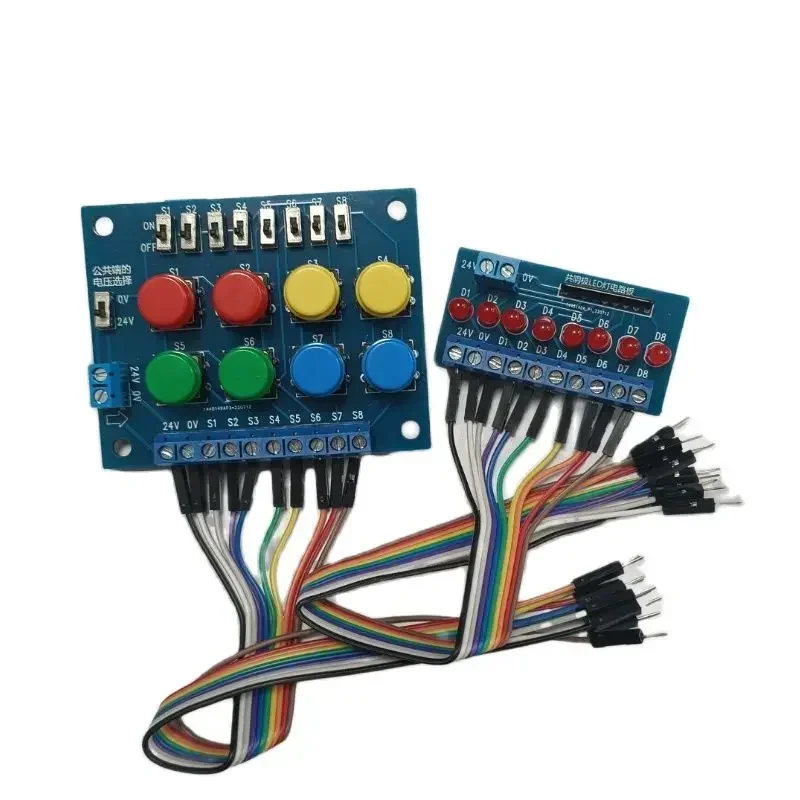 

For PLC Debugging Board Switch Value Simulation Control Board PLC Test Learning Accessories