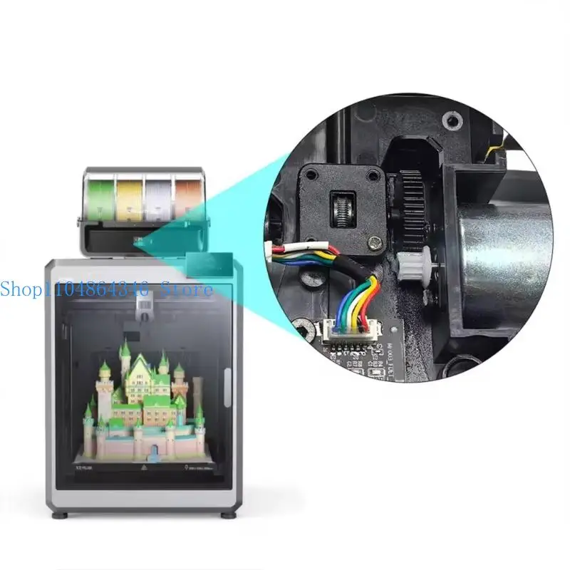 

5asd High Strength Printer Gear Extruder Transmission Gear Replacement Hardened Steel for Plus Printer Accessories