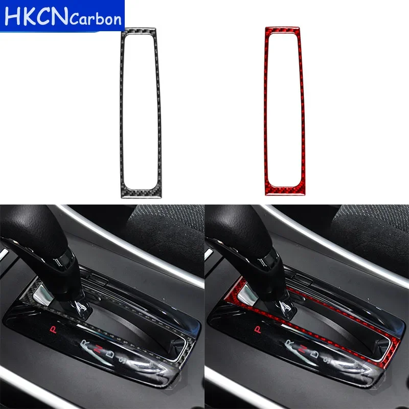

For Honda Accord 2014 2015 2016 2017 Carbon Fiber Style Gear Shift Box Indicator Sticker Panel Cover Trim Car Accessories