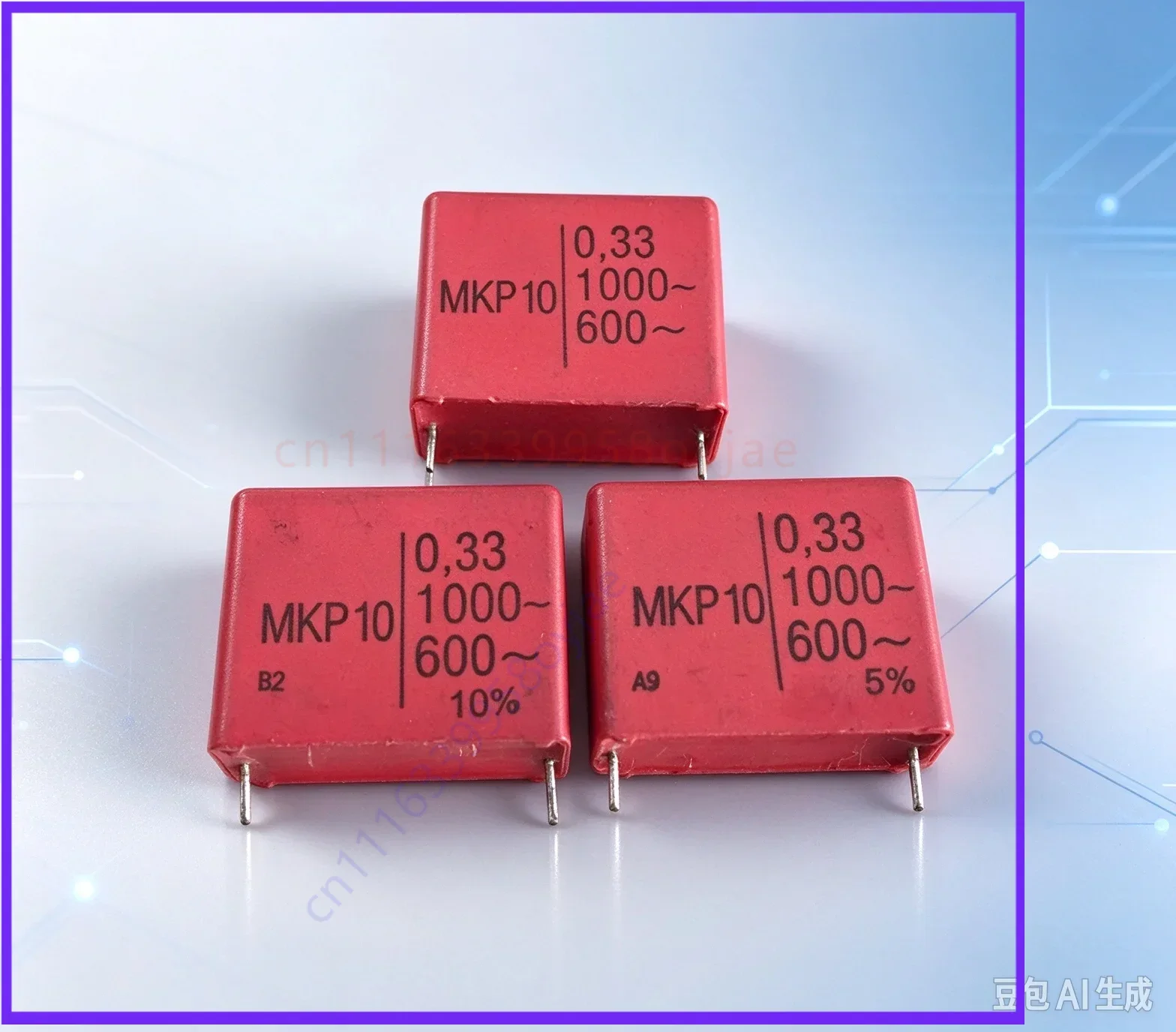 Pulled for WIMA MKP10 0.33UF 1000V Audio Capacitor  30pcs