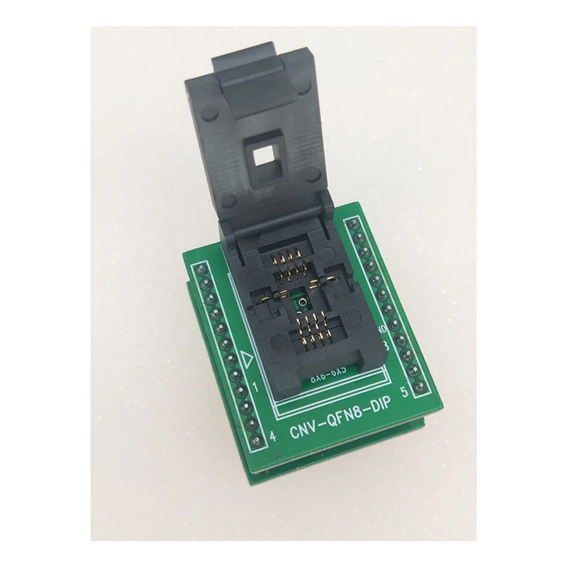 

Durable-DFN8/QFN8/ WSON8 /MLF8/MLP8 To DIP8 Universal Socket/Adapter CNV-DFN8-DIP8 DFN8X6-8 (10P) For 8X6MM IC Chips BIOS Flash,