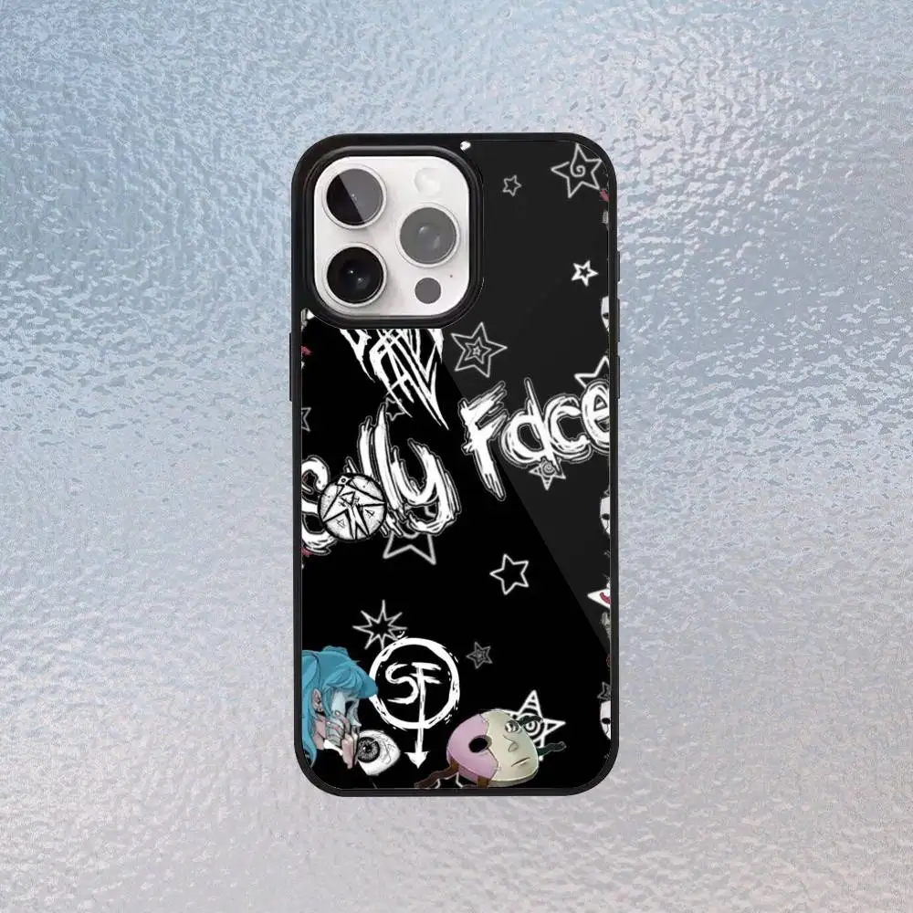 حافظة هاتف صغيرة مضادة للصدمات كارتونية S-Sally Face SF لهاتف iPhone 17,16,15,14,13,12,11 Plus، Pro Max غطاء شحن لاسلكي مغناطيسي