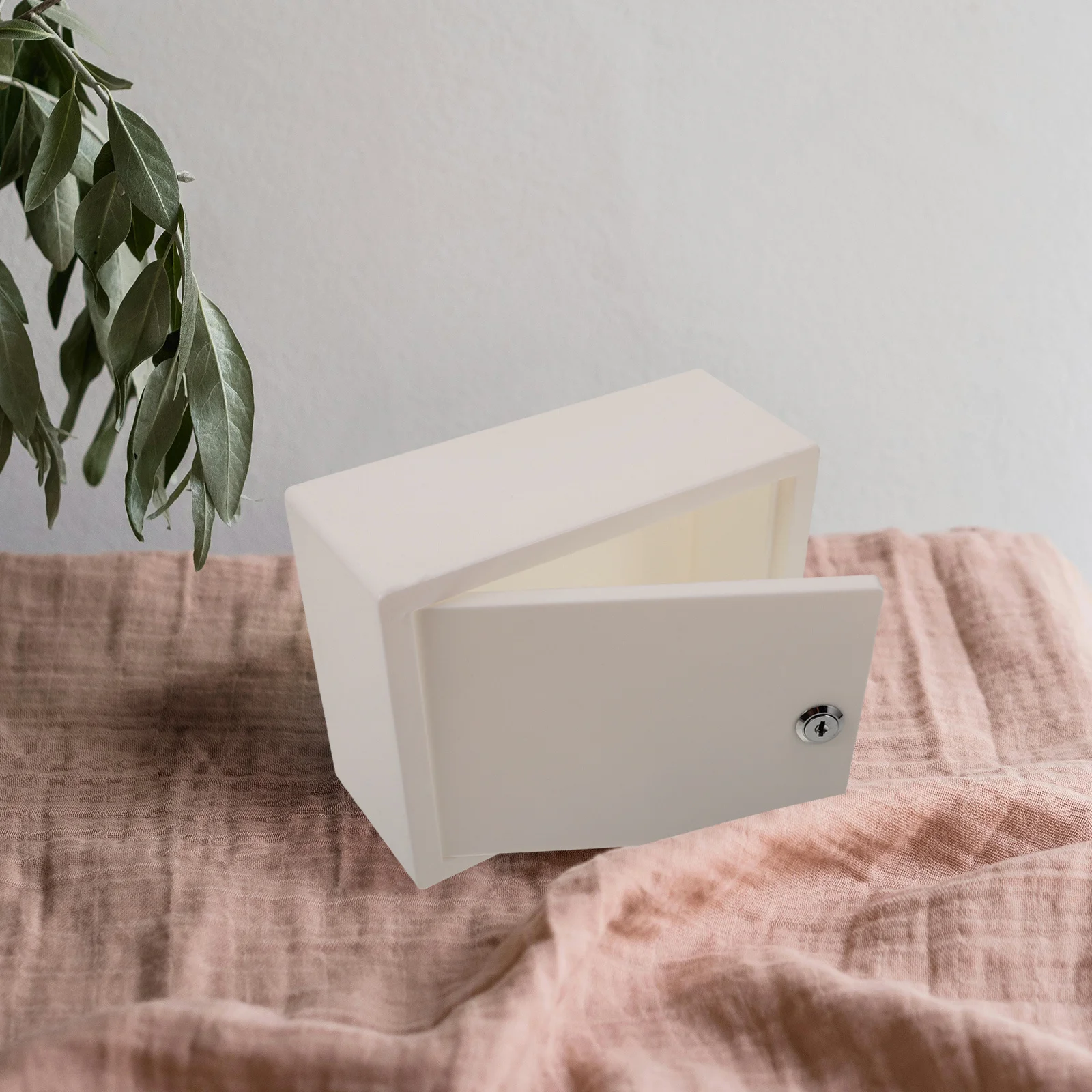 

Lockable Storage Container Plastic Security Box With Keys Cash Jewelry Document Organizer Keepsake Storage Box For Dorm