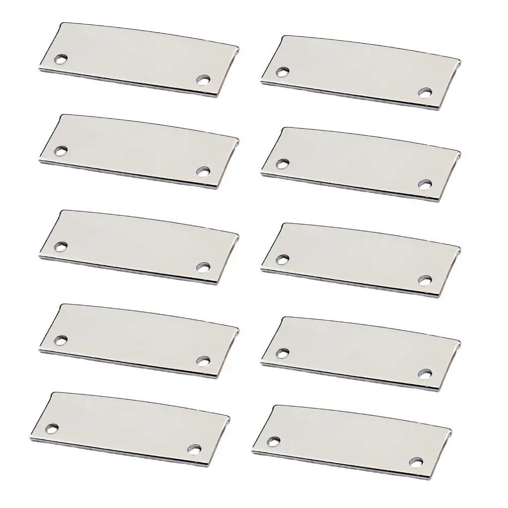 エレキギター用レールピックアッププレート 58.6 x 1.5mm 10個