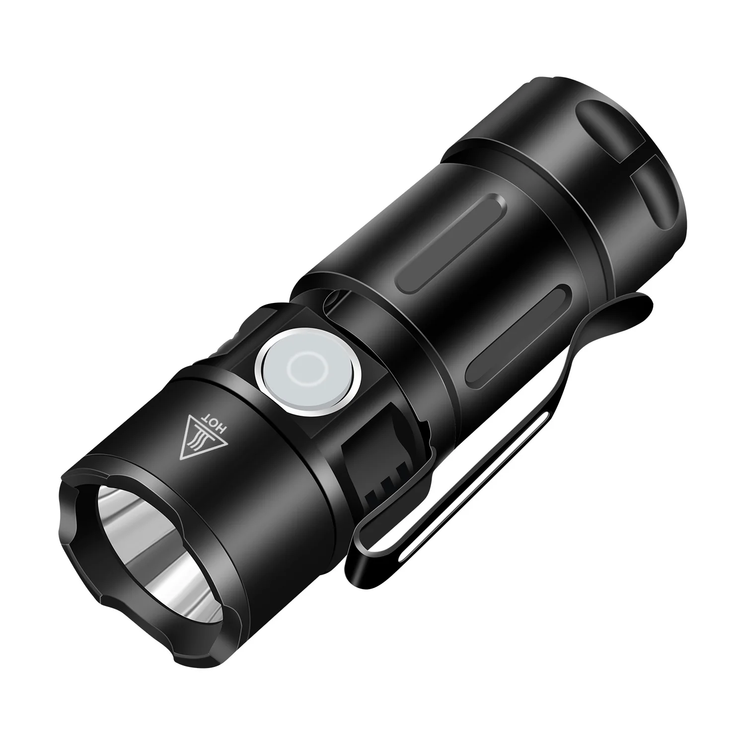 Mini Torch LED Rechargeable Flashlight Portable USB Charging Flashlight High Power Camping Waterproof Long Range Lantern