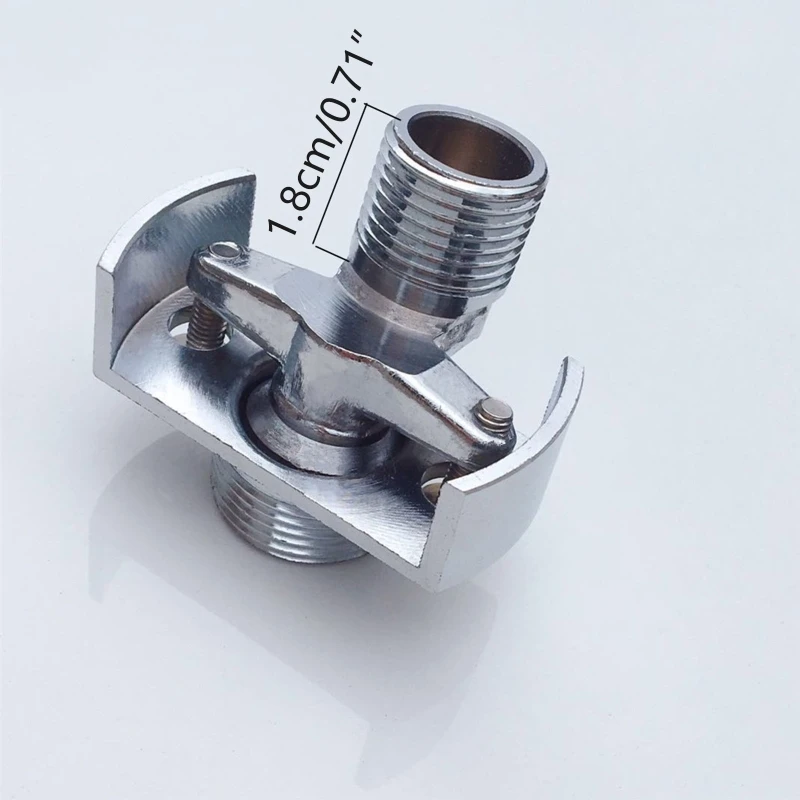 40 Degree Adjustable Wall Mounted Faucet Copper Angled Curved Foot Eccentric Screw Corner for Adjust Angle Of Intake Pipe