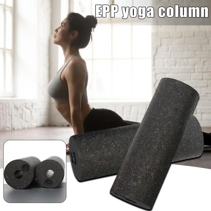 Yoga Back Roller Hollow Manual Massage Roller For Back Portable Fitness Equipment For Body Calf Back Legs Reusable Exercise