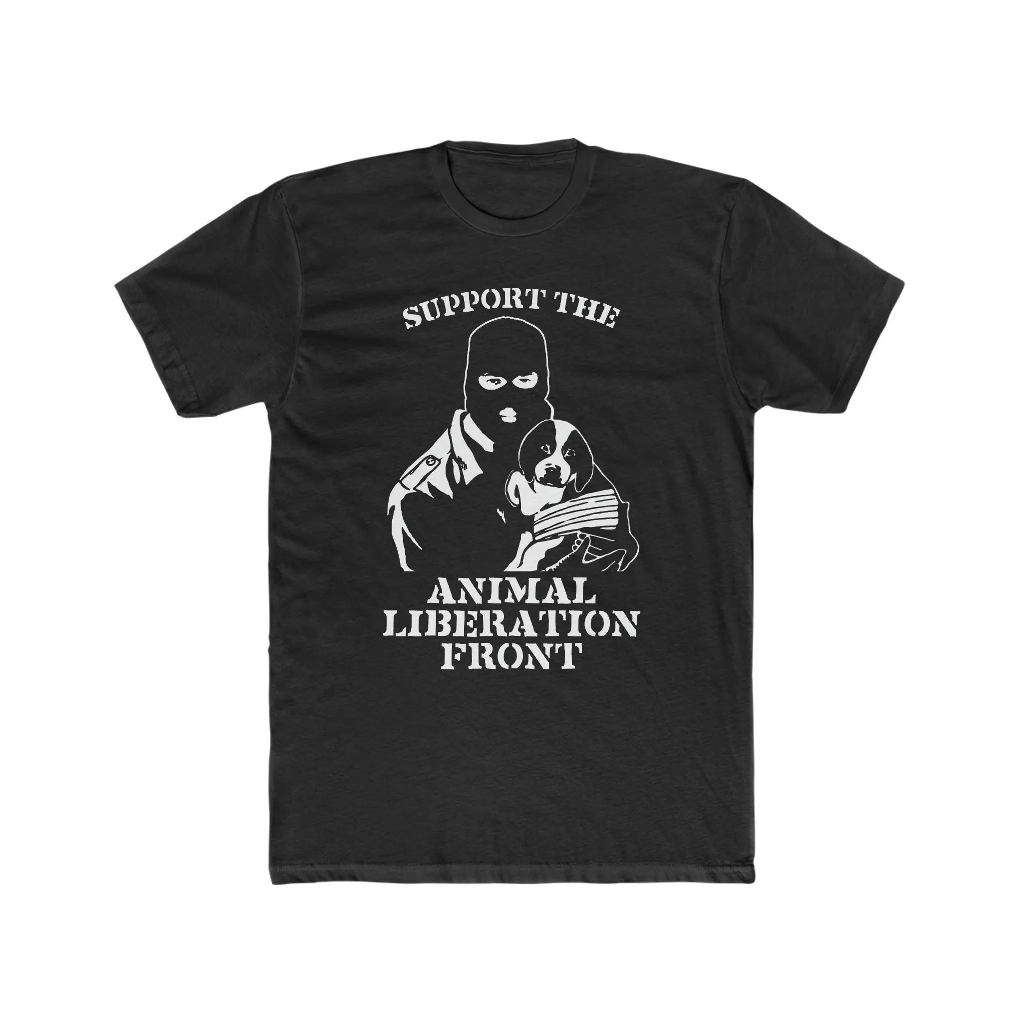 Support Animal Liberation Front T-shirt Summer Fashion Sports Pure cotton Men's T-Shirt Children's Clothing Tee Y2k Woman  ﻿ ﻿