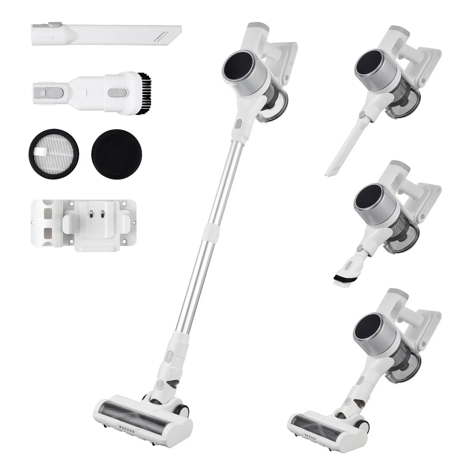 

= 30000Pa strong suction brushless multi-function cordless hand-held rod vacuum cleaner, suitable for hotel outdoor garage