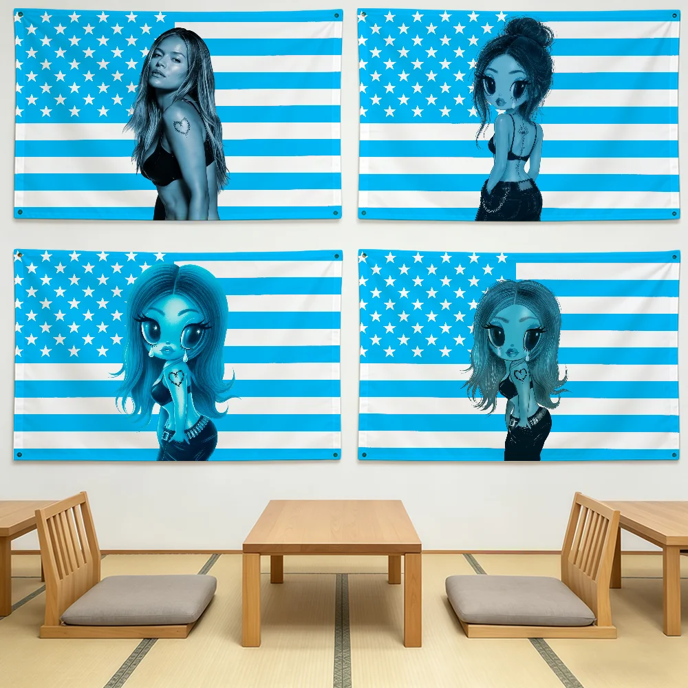 ARREPIENTO SENTIR TANTO KAROL G Flag Durable Outdoor Indoor Patio Festive Decoration Classic Design Pole Wall Room Banner