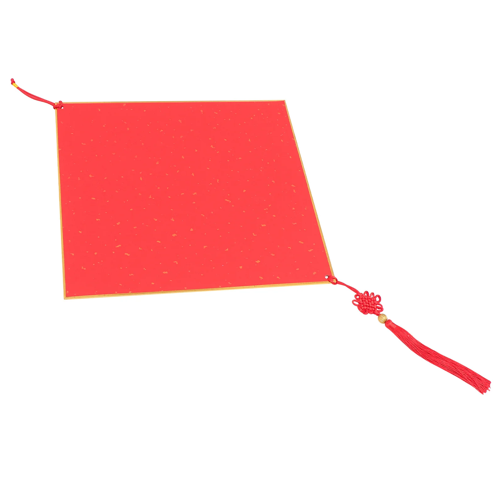 

Double-Sided Gilded Rice Paper For Spring Festival Decoration, Blank Red Xuan Paper Sheet, Fu Character Wall Art Pendant, Party