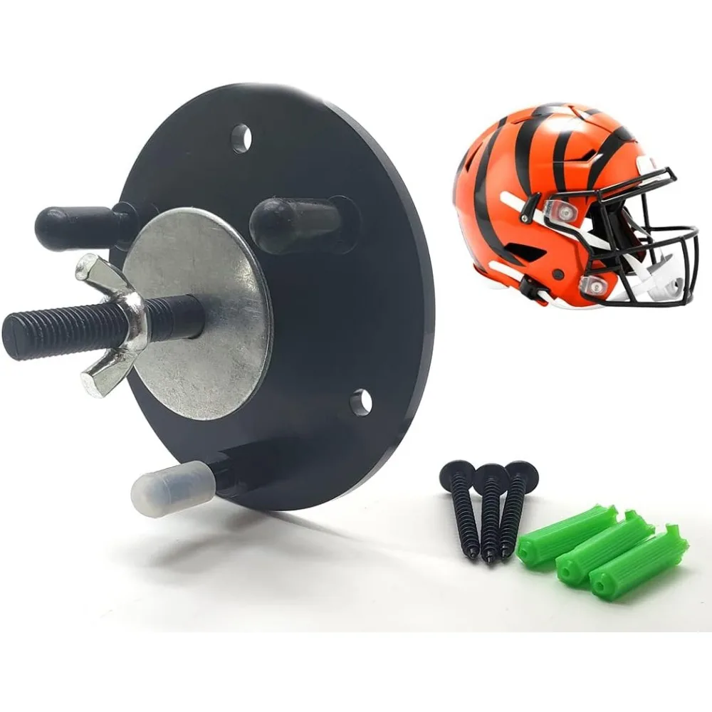 Hidden Floating Football Helmet Wall Mount Display Case Floating Hover Sports Memorabilia Collection