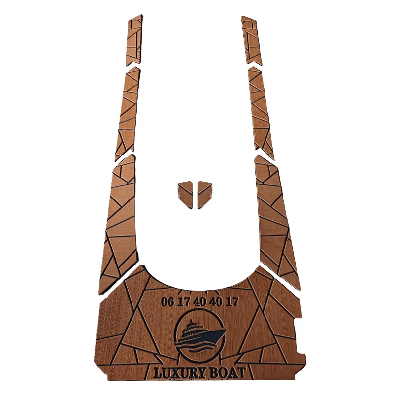 مخصص الذاتي لاصق إيفا سطح السفينة الحصير جت سكي قارب سطح السفينة المضادة للانزلاق الحصير لياماها 2021-2025 VX-C ، VX كروزر/HO/DELUXE حصيرة الجر #1