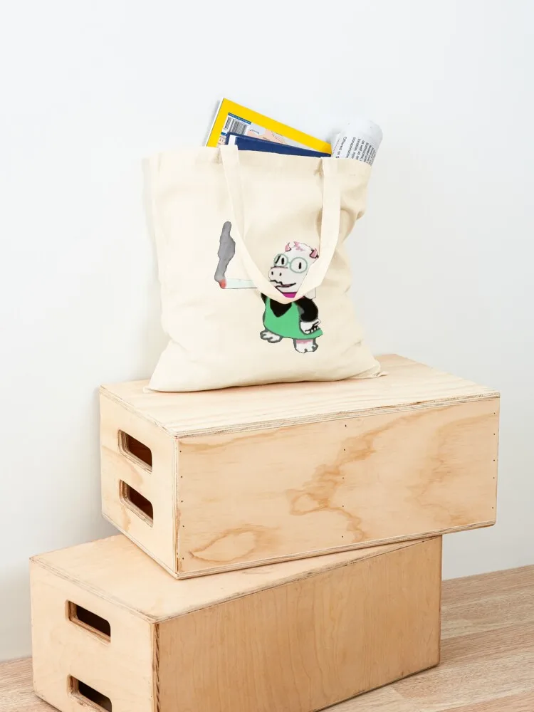 رالسي تدخين ديلتاروني مضحك ميمي بوف زوومر حمل حقيبة تسوق نسائية حقيبة تسوق قماشية التسوق