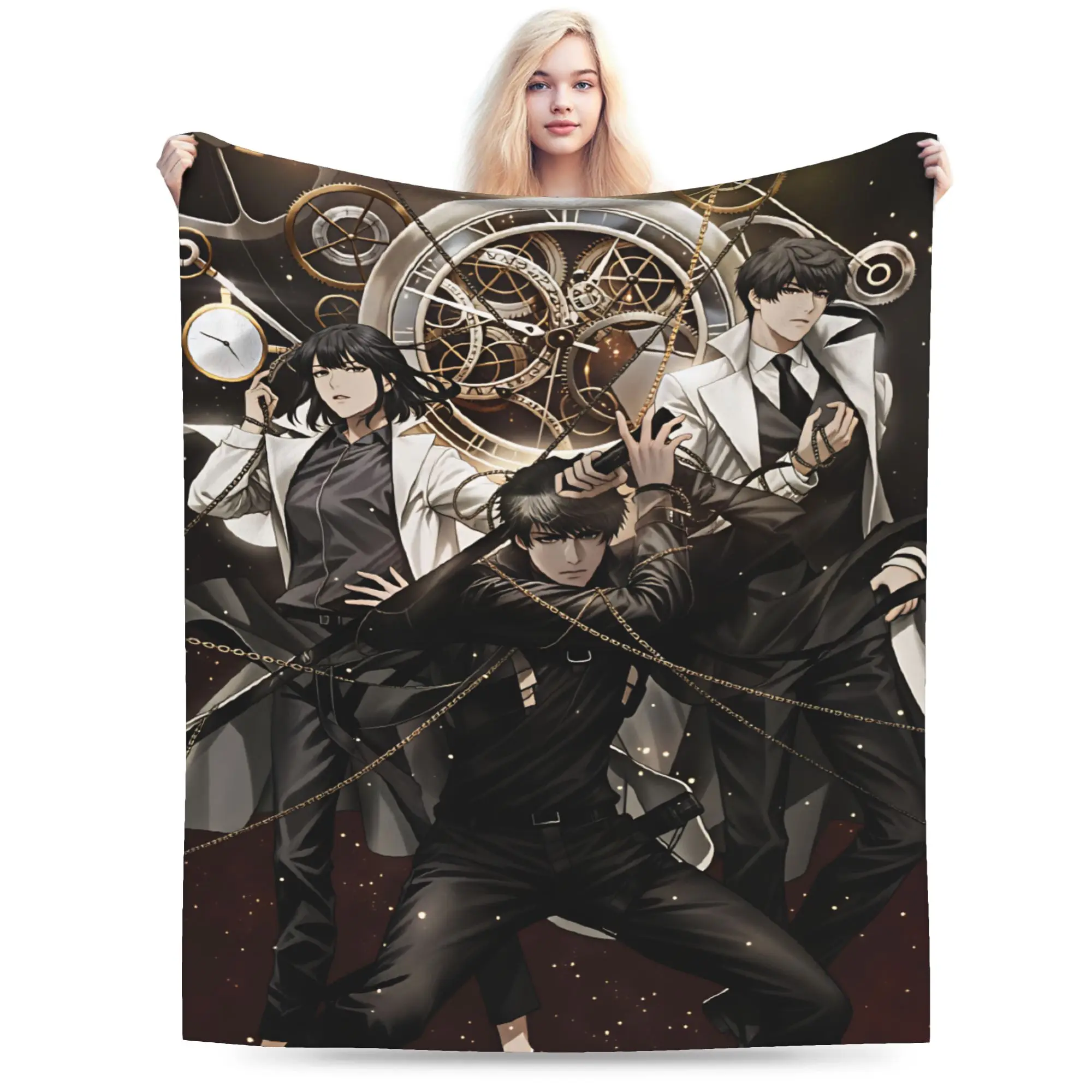 Warm Soft Throw Blanket Travel Omniscient Readers Viewpoint Blanket  Flannel Bedspread For Living Room Aesthetic Sofa Bed Cover