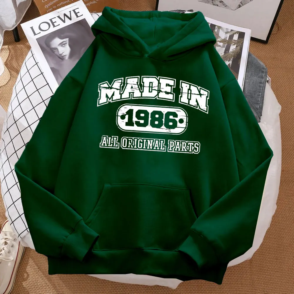 

Nineteen Eighty Six Graphics Novelty Sarcastic Humor Men's Hoodies Autumn and Winter Keep Warm Tracksuit Men Pullover