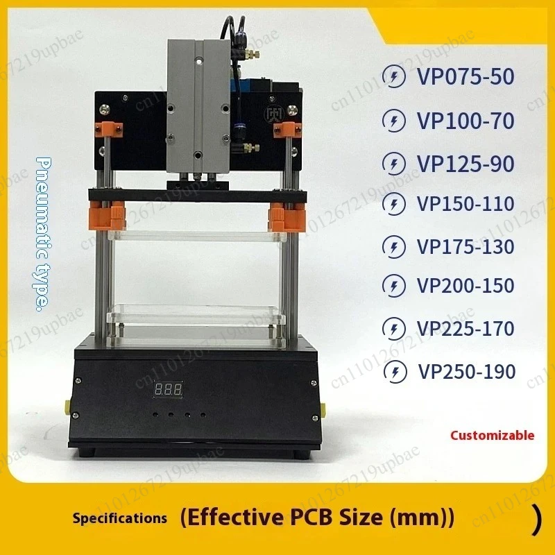 Time‑Delay Pneumatic Universal PCBA Test Fixture Jig Stroke 60MM ICT Circuit Board Test Frame for PCB Testing
