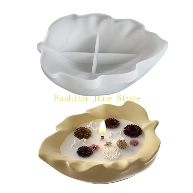 

N5KA Sturdy Silicone Mould DIY Craft Tool For Making Realistic Resin Trays As Gift Container