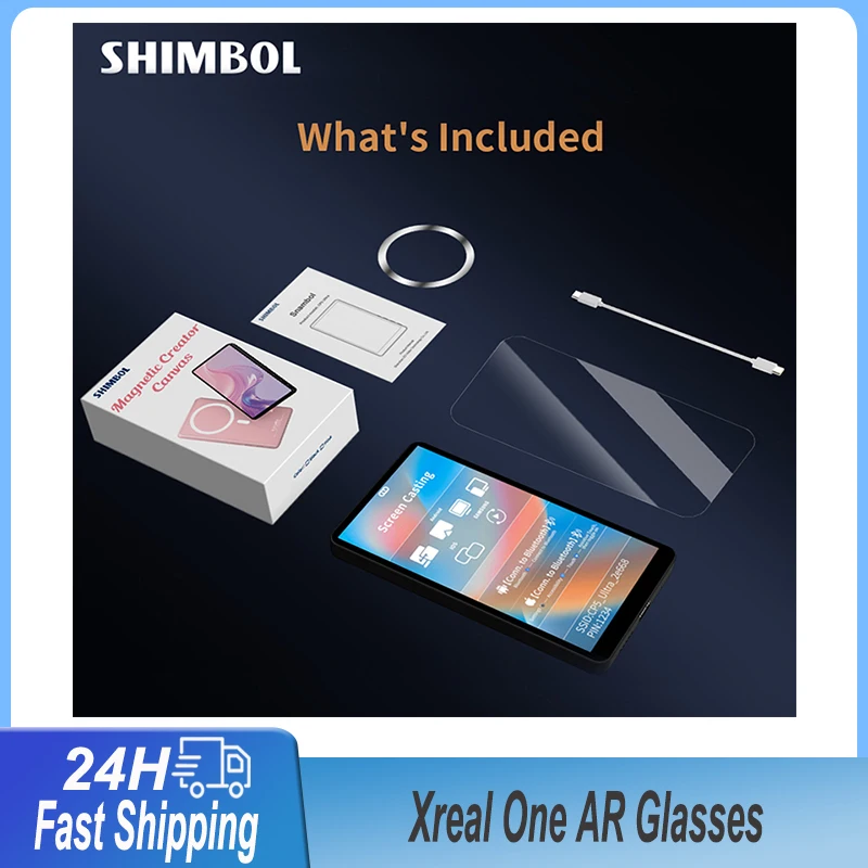 

Монитор-экран Shimbol CP5 Ultra для видеоблогов и селфи с магнитным креплением, дистанционным управлением и поддержкой задней камеры для iOS