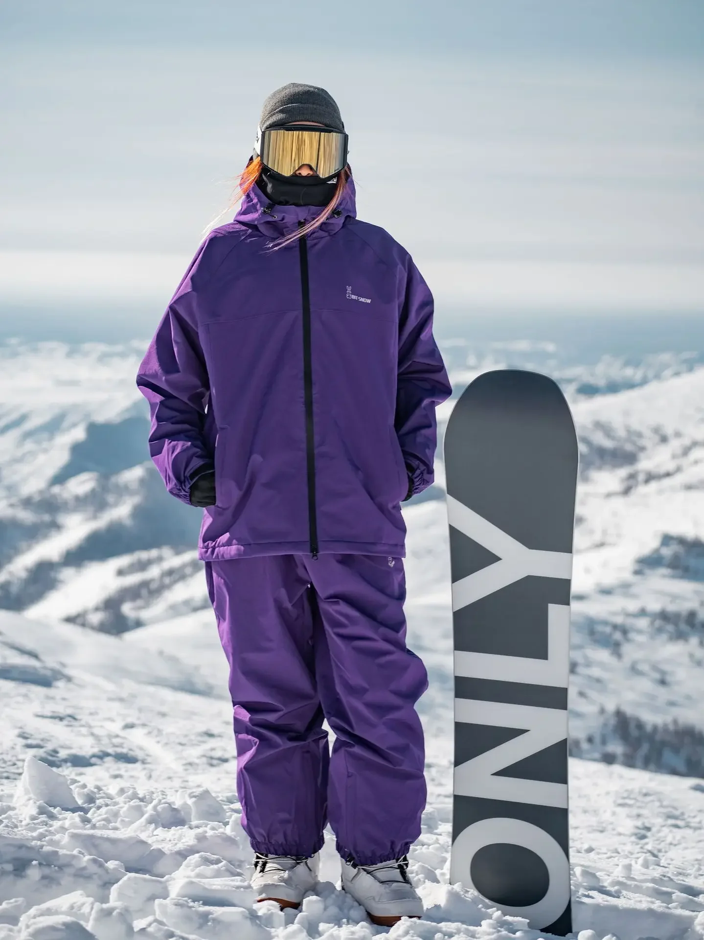Winter Warmes Schneesport-Set für Männer und Frauen Outdoor Berg Wasserdicht Win