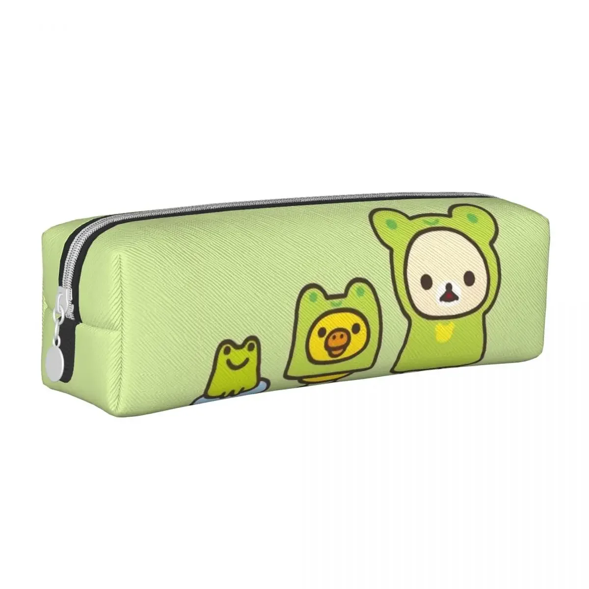 Frog Rilakkuma And Friends Pencil Case Fun Pen Bag Kids Large Storage Office Cosmetic  Pouch