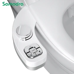 SAMODRA-Bidet boutonné, non électrique, auto-livres, buse pour touristes (médailles et lavage arrière), bidet d'eau douce, accessoire de siège de toilette, rêves