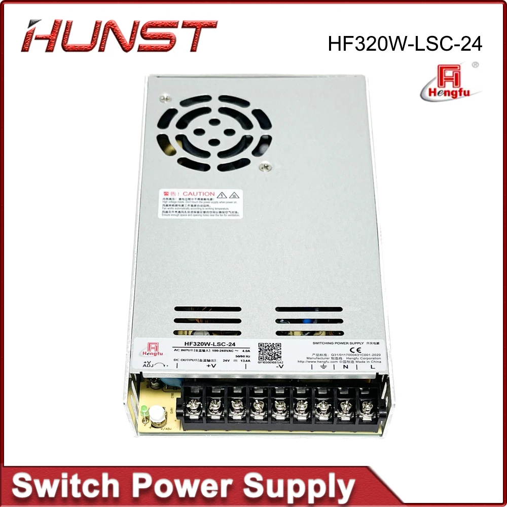 

HUNST HengFu HF320W-LSC-24V 100-240V Switching Power Supply Suitable For CO2 Laser Marking Machine, Engraving Machine