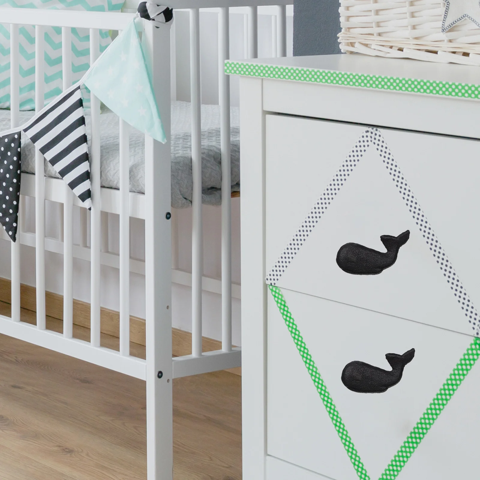 

2Pcs Whale Cabinet Handles Cast Iron Ocean Theme Drawer Pull Door Knobs Wardrobe Cupboard Furniture Hardware Rustproof Warranty