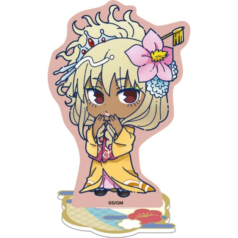 Acrylic Standing Sign Board Keychain 2026 Gintama 10CM Desktop Ornament Gintoki Sakata/Shinpachi Shimura Fan Gift Q Version