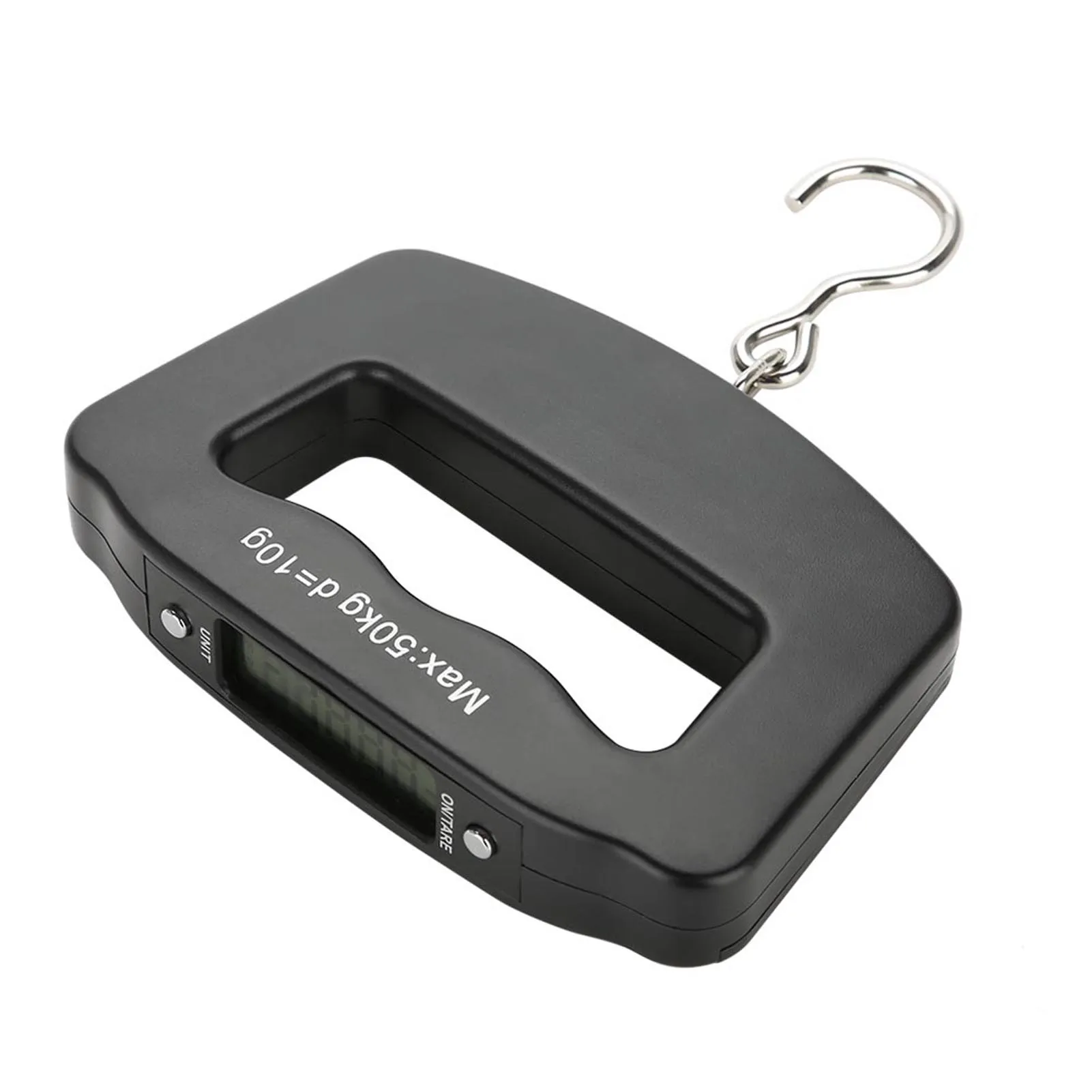 50kg/10g High Precision Portable Digital Hanging Scale, Mini Electronic Hook Weight Scale for Travel Luggage & Outdoor Fishing