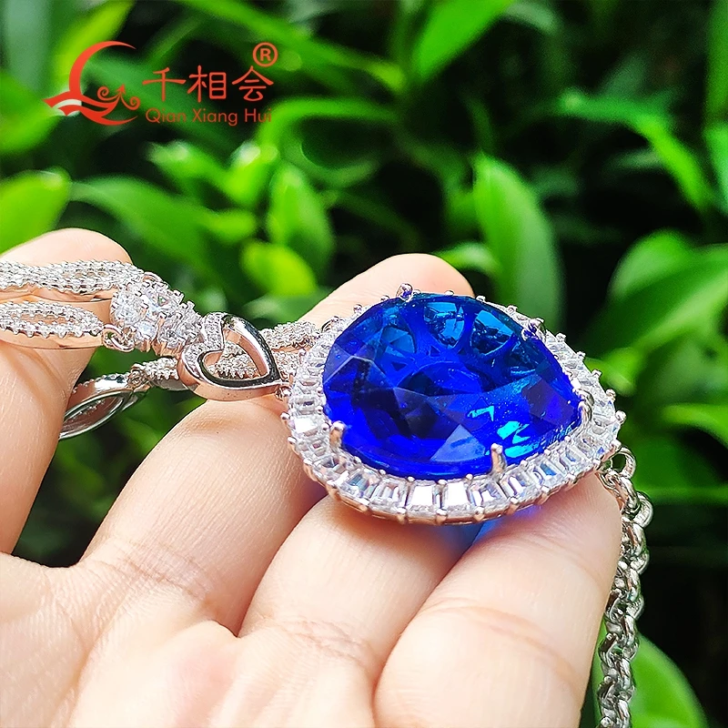 Титаник-сердце-океана-любовь-навсегда-кулон-роскошное-свадебное-ожерелье-с-синими-кристаллами-для-женщин-модные-украшения-аксессуар-для-вечеринки