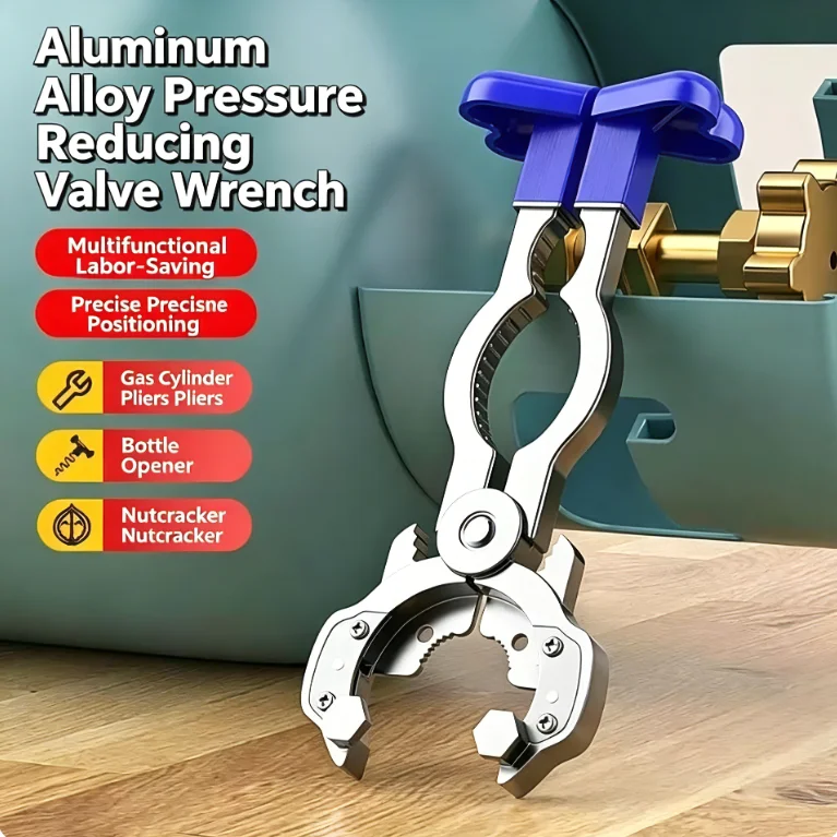 Gas Tank Spanner Alloy Liquefied Gas Pressure Reducing Valve Wrench For Tightening Bottle Head Switch Can Opener Home Hand Tools