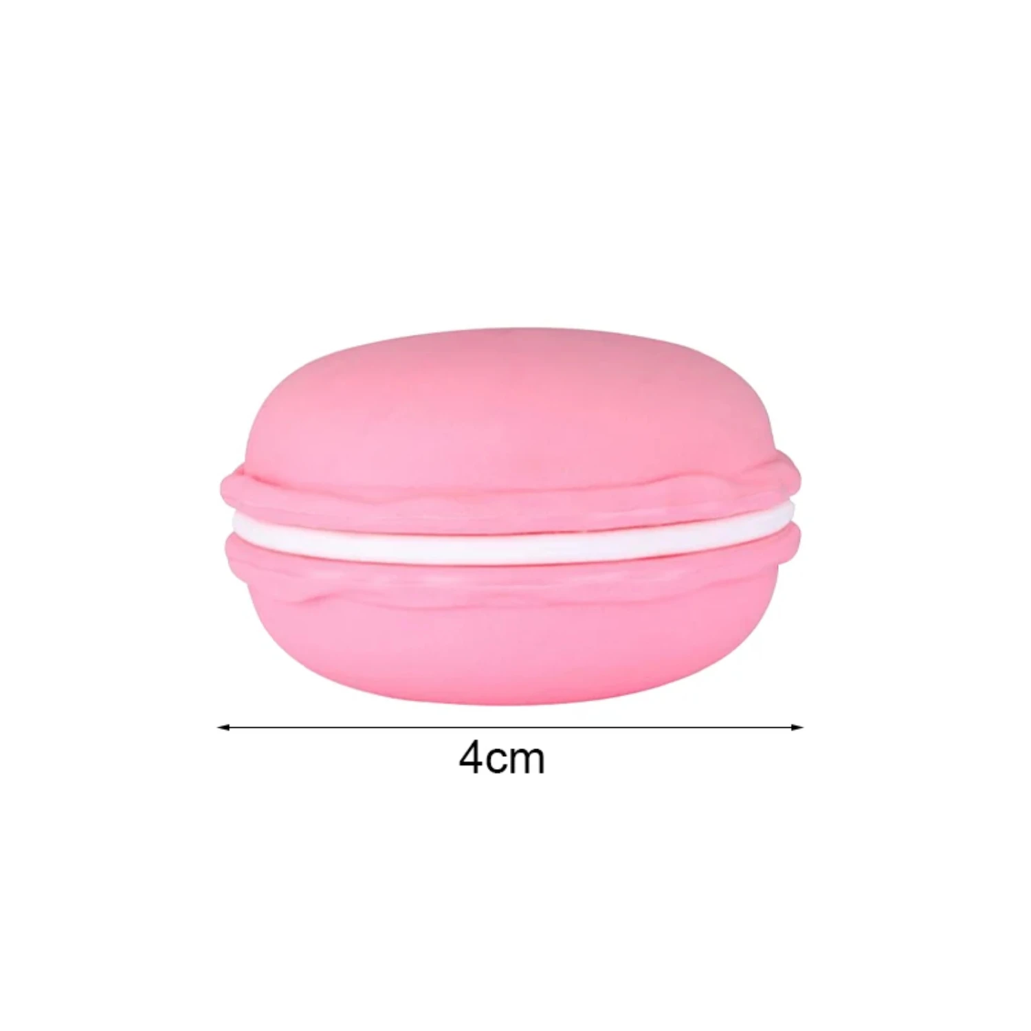 Mini Cake Shape Macaron Pill Earring Ring Jewellery Box Candy Round Medical Kit - 6 Pcs/Set Lovely Small Cute Assorted Colorful