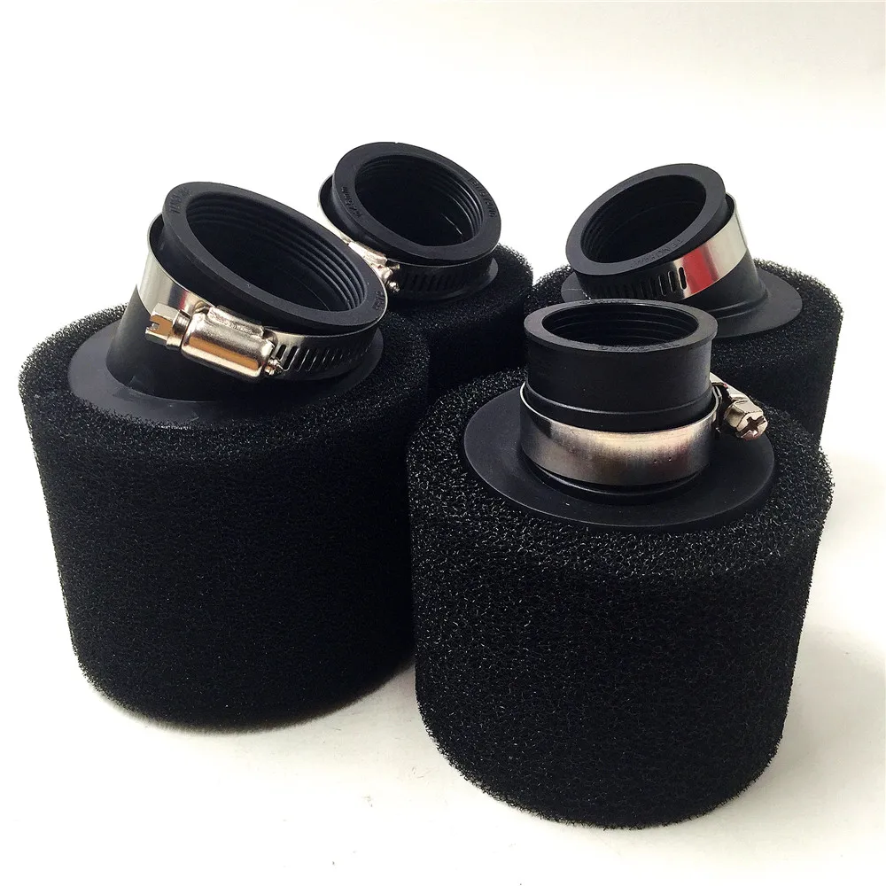 Image of 32mm 35mm 38mm 42mm 45mm 48mm 58mm Schwarzer und Roter Schaumstoff-Luftfilter Schwammreiniger für Moped, Roller, Dirt Pit Bike, Motorrad