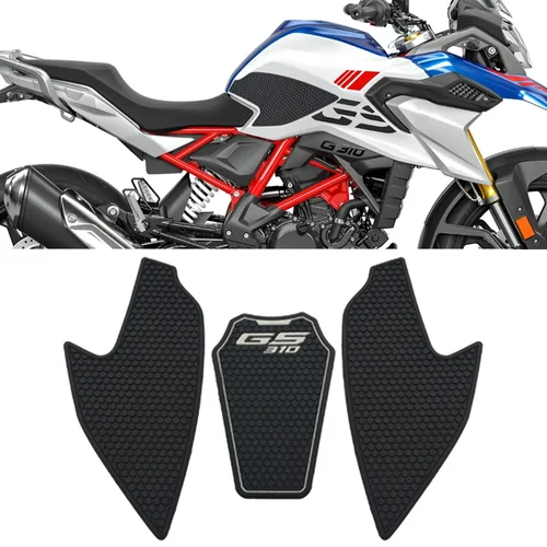 Imagen 2 del producto Accesorios de motocicleta para BMW G310GS G310 G 310 GS 310GS pegatinas laterales antideslizantes para tanque de combustible pegatina de goma