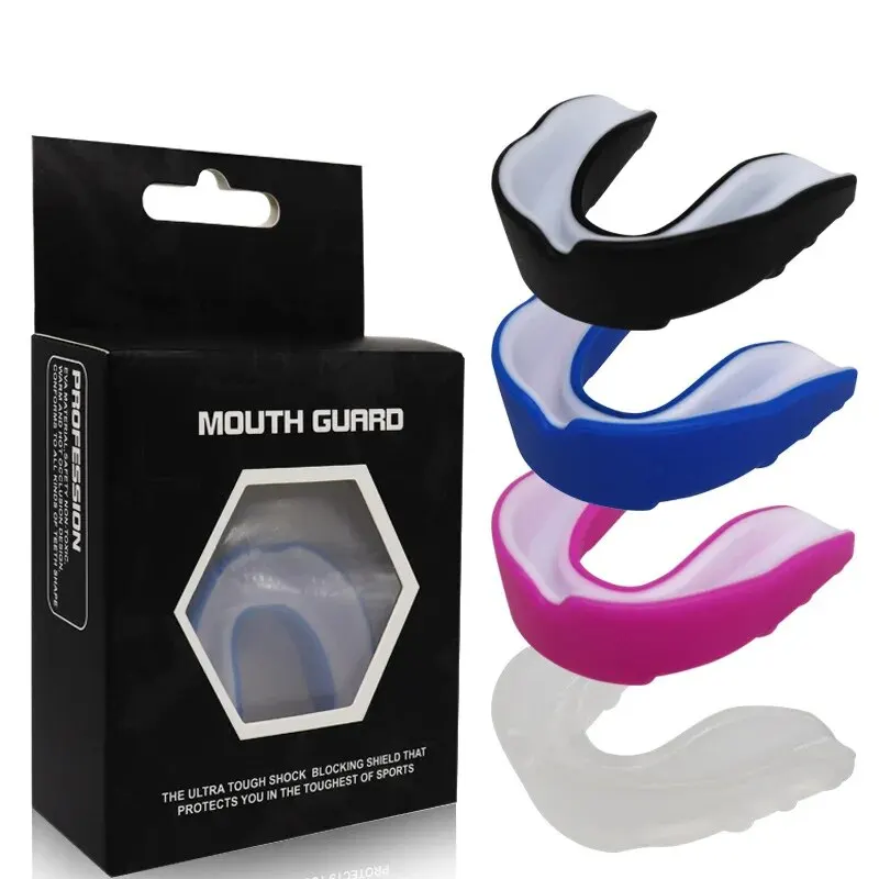 1 Pc Professional EVA Sports Mouth Guard, Boxing Teeth Guard, Suitable For Fighting, Basketball, Football, Muay Thai Training