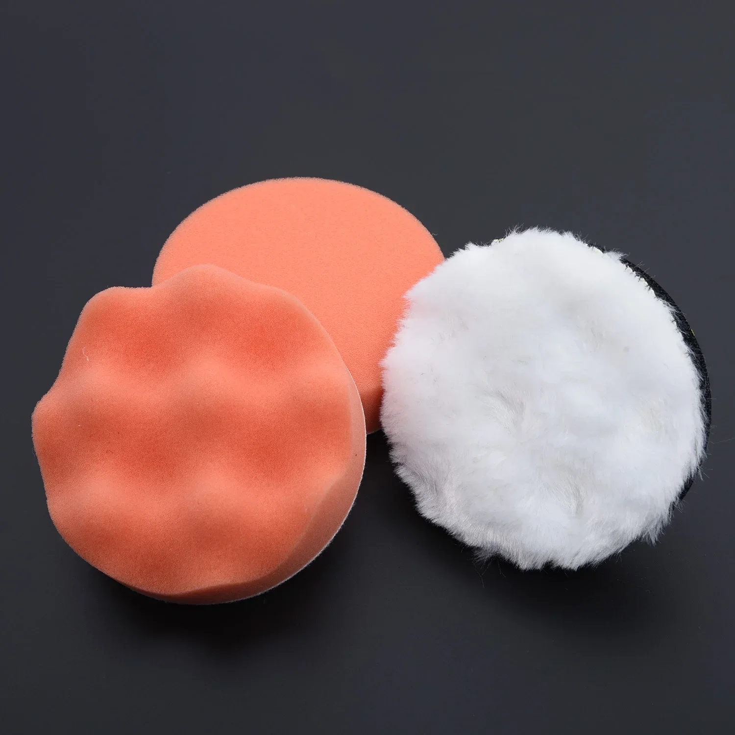 Imagem -03 - Polimento Car Buffing Pad Kit Ferramenta com Adaptador de Broca Amplamente Utilizado Acessórios do Carro Pcs por Conjunto 4