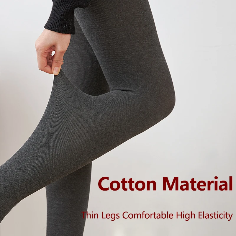 

Sexy Women's Stockings Cotton Vertical Striped Pantyhose Autumn New Thickened Warmth Leggings Velvet Leg Warmer Stockings Tights