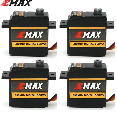 EMAX ES09MD Dual-bearing Special Swash Metal Digital Servo For TREX Align 450 Helicopter (es08ma es08md es08a)