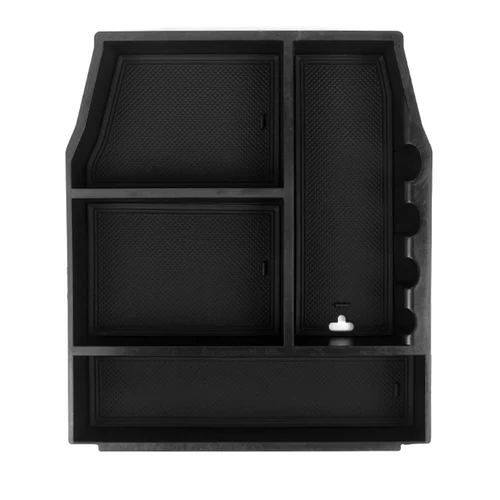 Imagen 2 del producto Para Ford F150 2021 2022 2023 compartimento central para coche reposabrazos caja de almacenamiento organizador bandeja Interior de coche accesorios de almacenamiento y orden