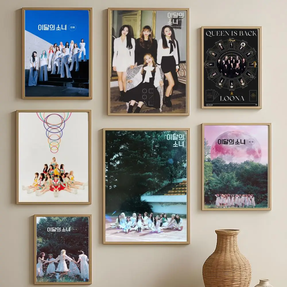 ملصق Loonaui الشهير متعدد الاستخدامات عالي الدقة مقاوم للماء لتزيين الحائط ذاتي اللصق لأي مساحة هدية مثالية #2