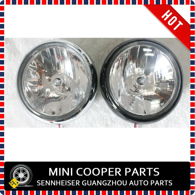 Brand New Silver Color Chrome Spot Light Kit with additional bracket for 2014 Mini Cooper F56 Only