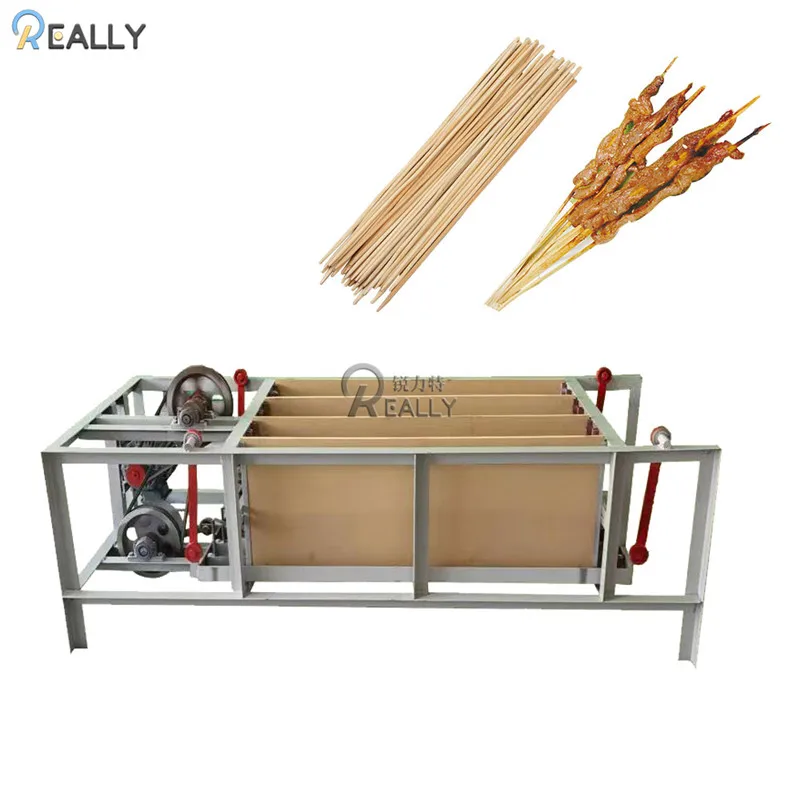 

Bamboo Toothpick Product Line Chopsticks Making Machine Barbecue Stick Production Equipment