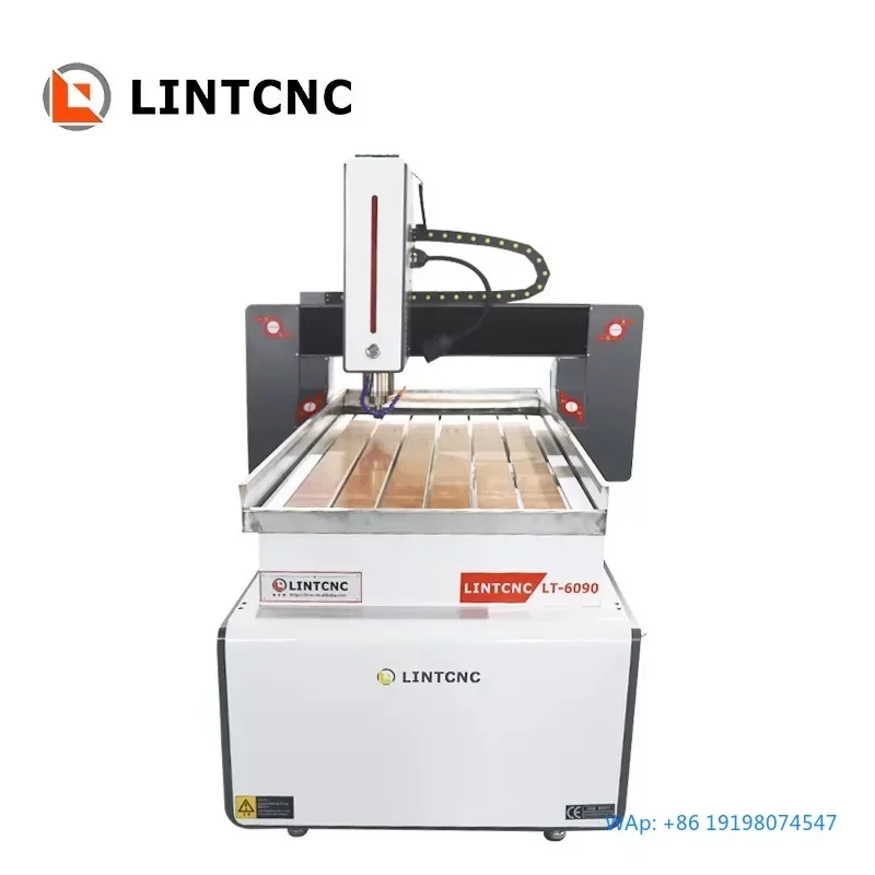 Fresadora CNC para Madera, 3 Ejes, 6090 1212, Estructura de Hierro Fundido, Kit Completo de Fresadora CNC para Madera