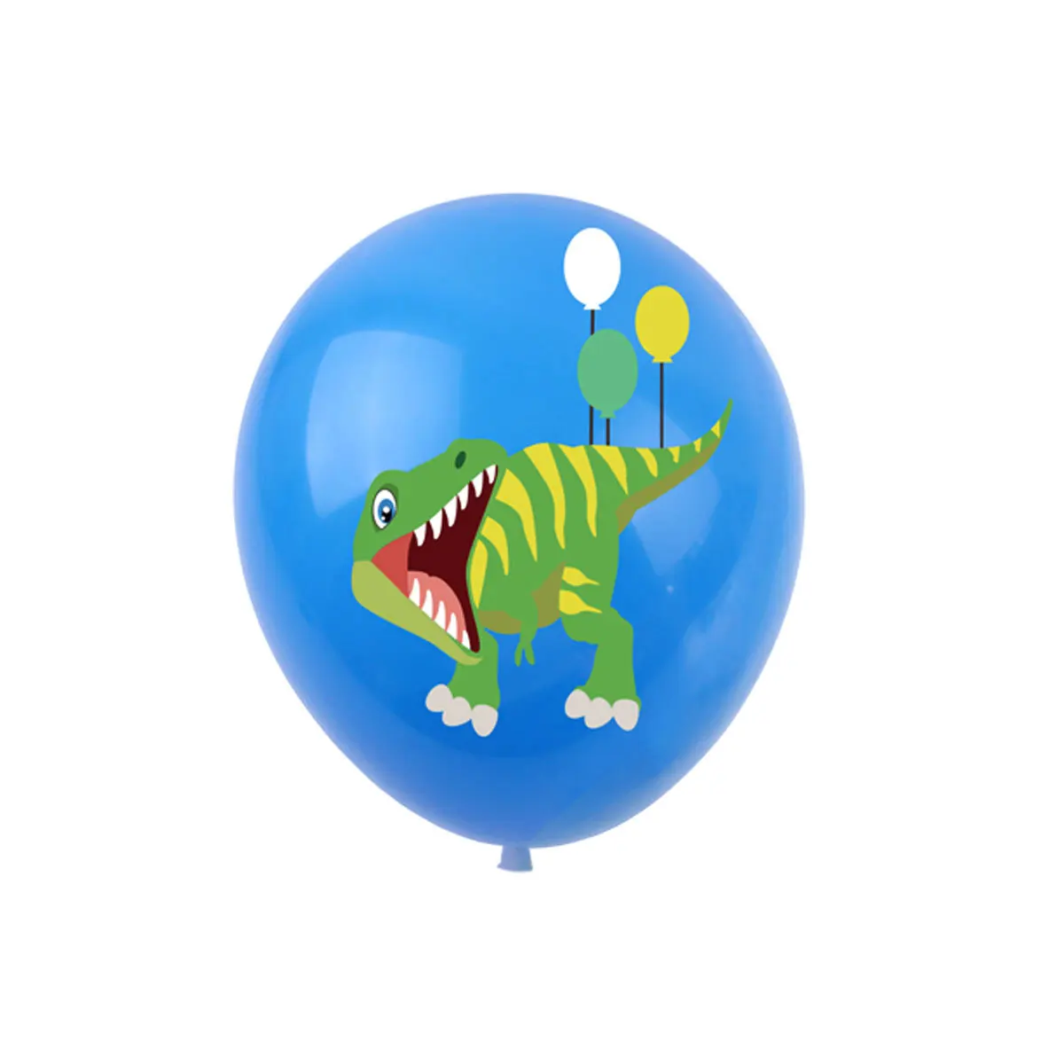 Dinosaur Theme Children's Birthday Party Decorative Supplies Jurassic Age Tyrannosaurus Rex Latex Balloon 16pcs