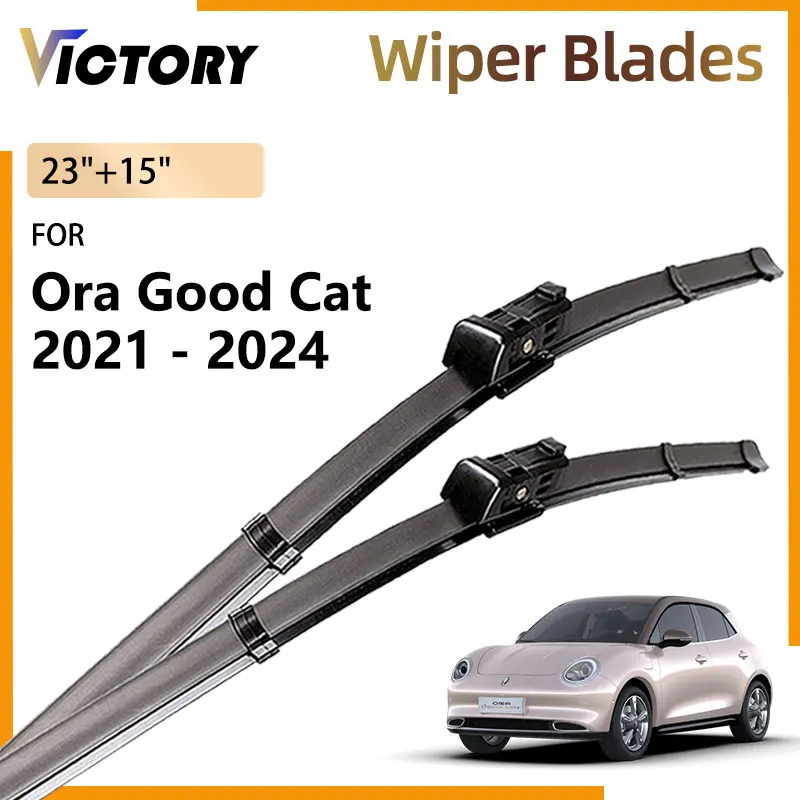 

For Ora Funky Cat GWM Ora Good Cat 2021 2022 2023 2024 Accessories Car Front Wiper Blades Windshield Windscreen Window Brushes