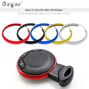 Car Alumínio Alloy Styling Chaveiro Adesivos, Capa para BMW, Mini Cooper, Clubman, Countryman, R56, R57, R58, R60 11 principais vendas mini cooper criança - №4