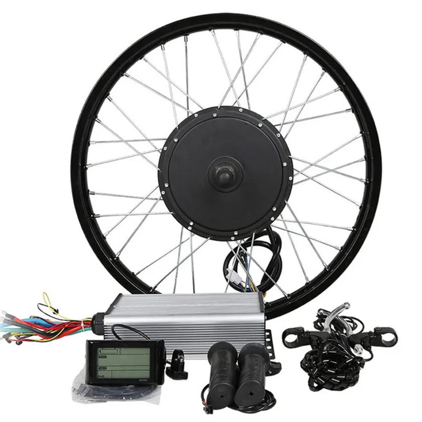 Fabrycznie sprzedawany zestaw do konwersji roweru elektrycznego 350W 500W 1000W 20-29inch Zestaw do konwersji roweru elektrycznego Ebike