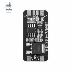 6A 72W DC3-24V Breathing Light Module Fading Dimming Slow Flashing Fading Light Controller Module Auto Dimming Driver Module